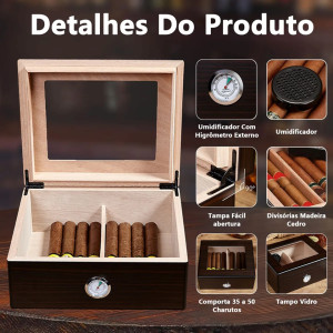 umidor de charutos maceio, umidor de charutos alagoas